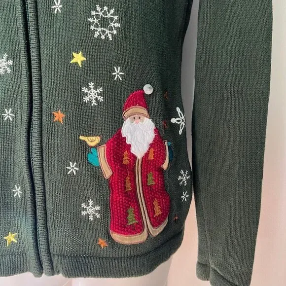Christopher & Banks Embellished Christmas Cardigan - Picture 4 of 9